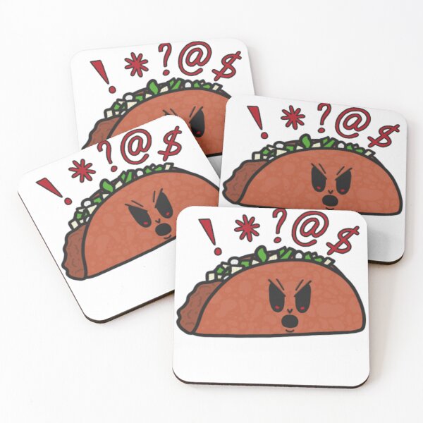 Item preview, Angry Taco designed and sold by cuteli.