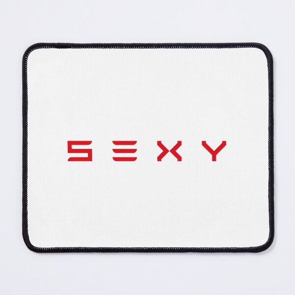 Item preview, S3xy | Tesla Cars | Sexy | Model S, 3, X and Y | Red Print designed and sold by SJ Designs.