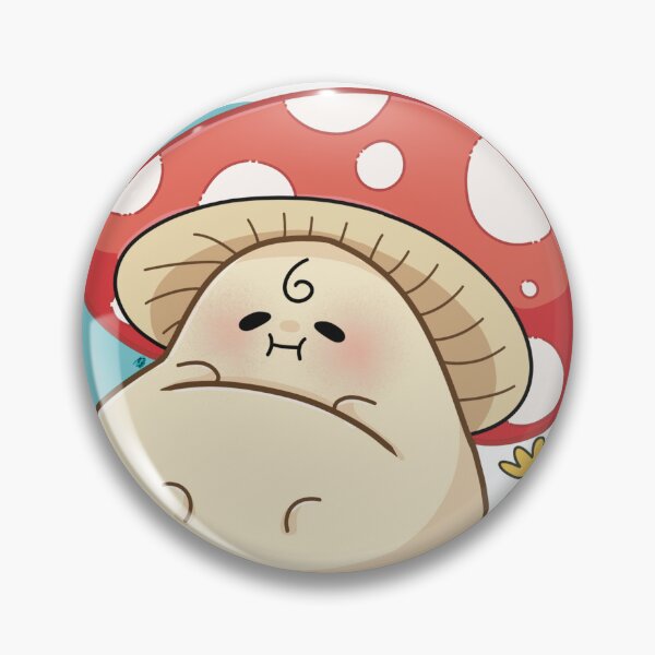 Item preview, Chubby Mushroom Sticker and Totebag! designed and sold by Jazminion.