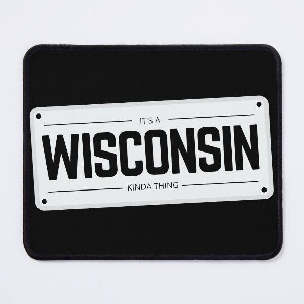 Item preview, Its a WISCONSIN kinda thing number plate designed and sold by 133DandC.
