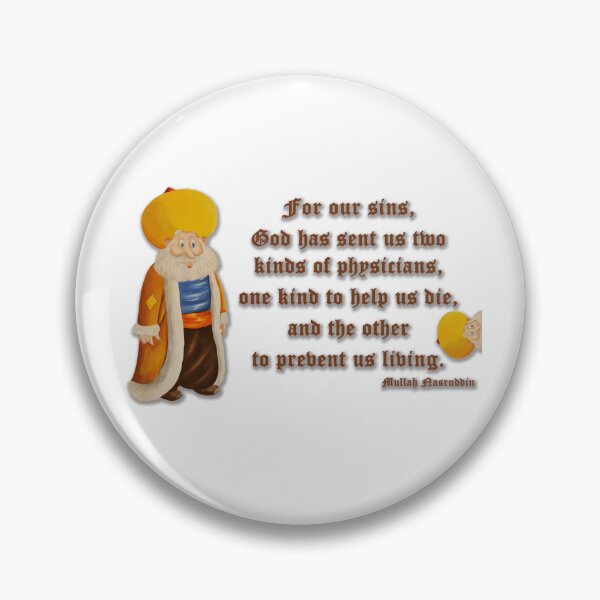 Item preview, Mullah Nasruddin on humans designed and sold by WanderingGraha.