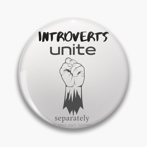 Item preview, Introverts unite separately in your own homes designed and sold by FLOWER--ART.
