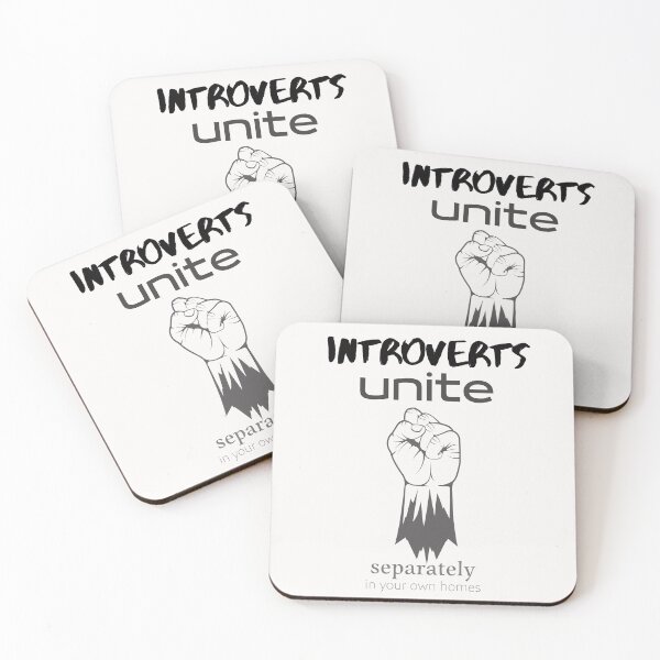 Item preview, Introverts unite separately in your own homes designed and sold by FLOWER--ART.