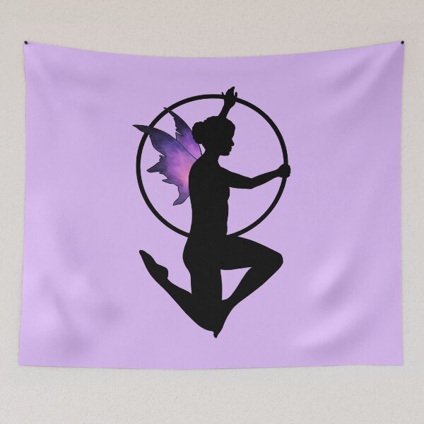 Item preview, Hoop Fairy Silhouette designed and sold by - kha -.