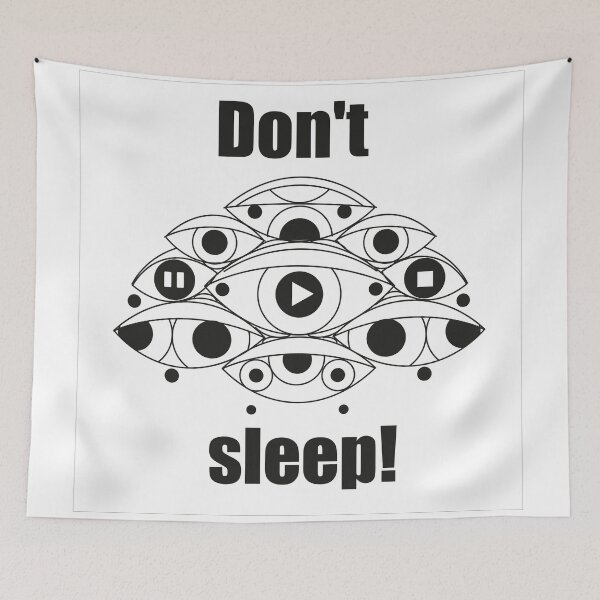 Item preview, Don't sleep! designed and sold by irina egorova.