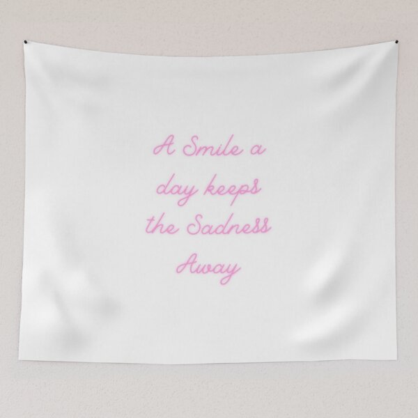 Item preview, A Smile a Day keeps the sadness away designed and sold by Williamdripfoe.