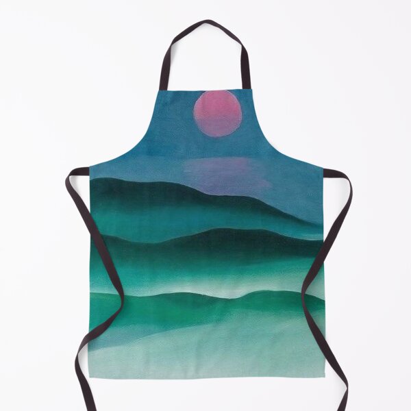 Artikelvorschau, Georgia Okeeffe Rosa Mond über Wasser entworfen und verkauft von tiedyeshirt.