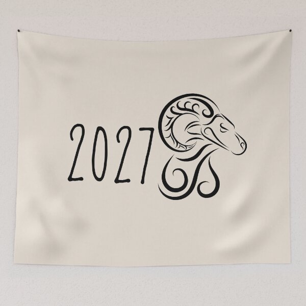 Item preview, Year of the Ram - 2027 designed and sold by TheMerchPeddler.