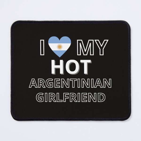 Item preview, I LOVE MY ARGENTINIAN GIRLFRIEND T-Shirt designed and sold by Suzy Perez Art.