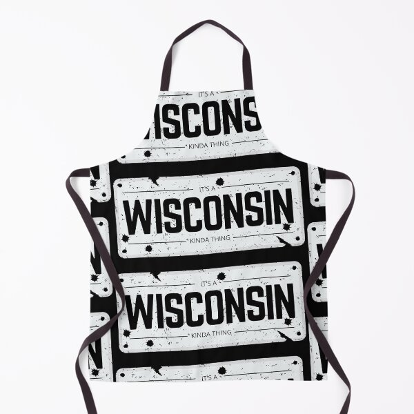 Item preview, Its a WISCONSIN kinda thing number plate distressed designed and sold by 133DandC.