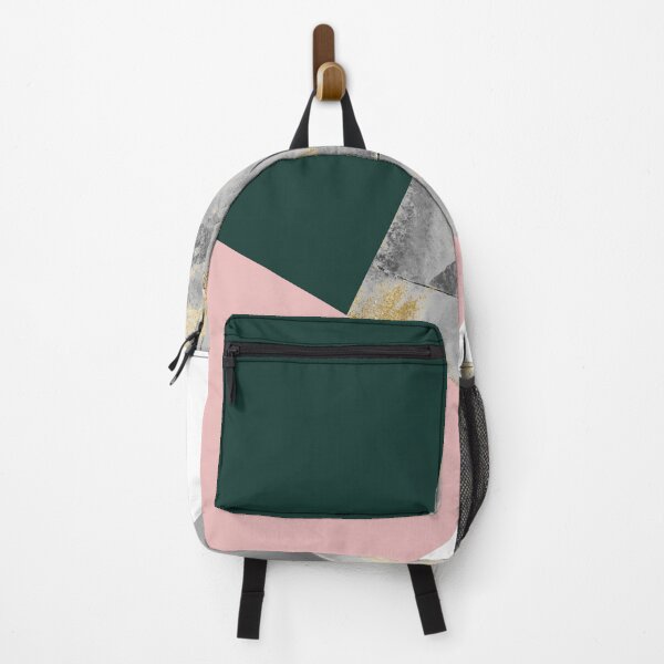 Item preview, Green Pink and Grey Marble Color Block designed and sold by sylviabosky.