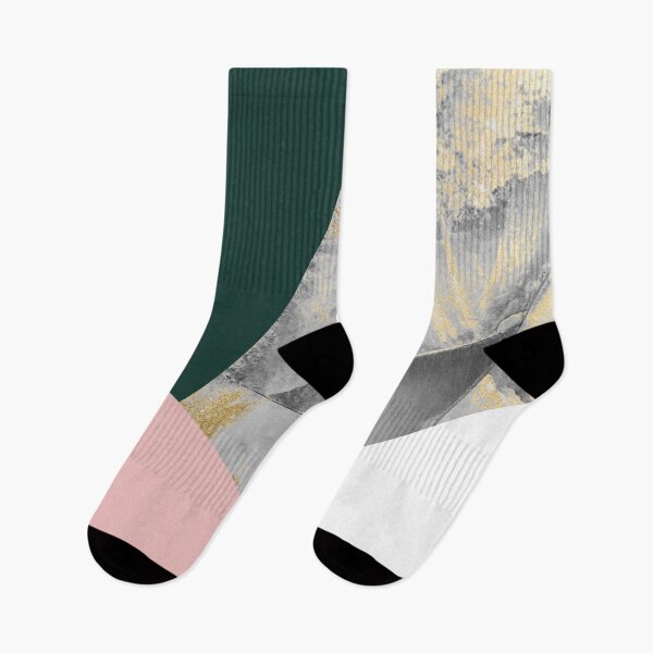 Item preview, Green Pink and Grey Marble Color Block designed and sold by sylviabosky.