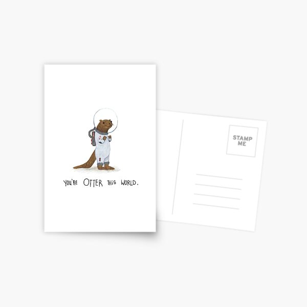 Item preview, Otter this world  designed and sold by panda3y3.
