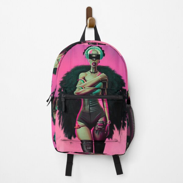 Item preview, Copy of Afropunk Cyborg AI Art Design designed and sold by boopsblunt.