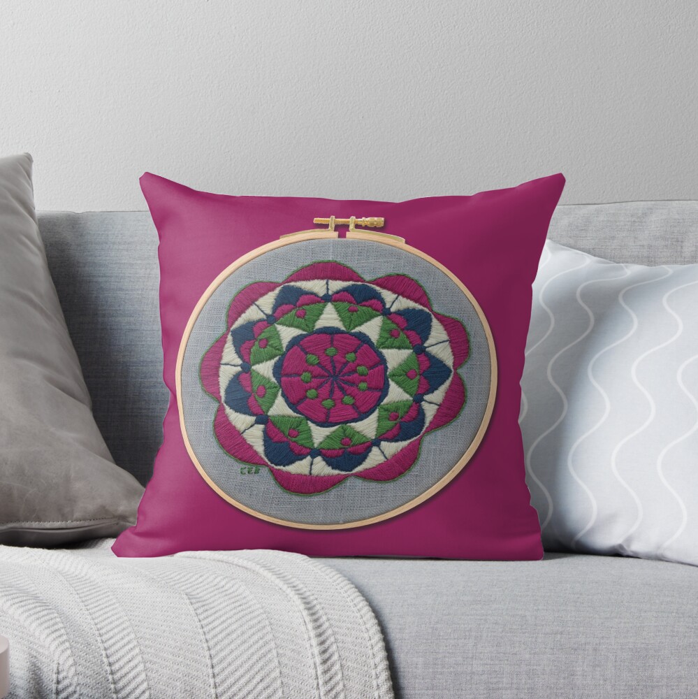 Spring Dew Throw Pillow
