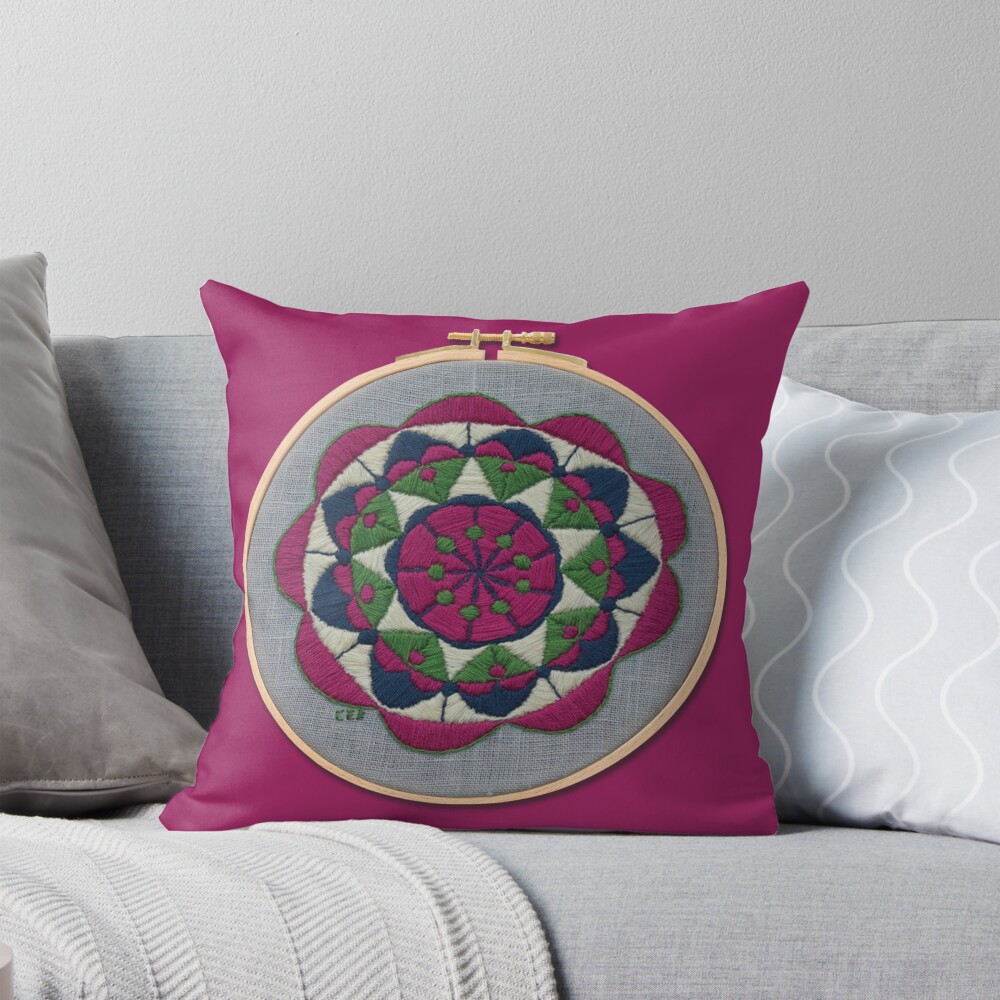 Item preview, Throw Pillow designed and sold by opalartist.