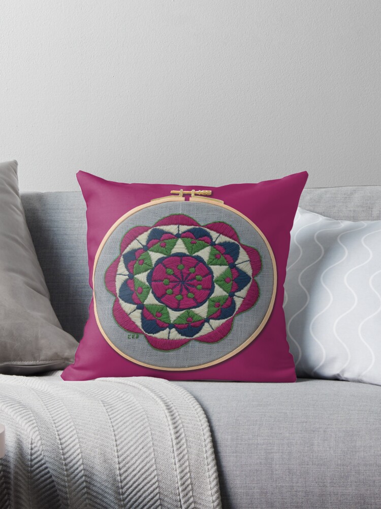 Thumbnail 1 of 4, Pillow, Spring Dew designed and sold by opalartist.