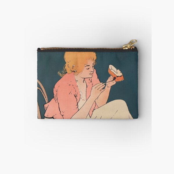 Item preview, HUILE RUSSE Shoe Protector 1896 Belgian Poster Advertising by A Benard Liege designed and sold by retroposters.