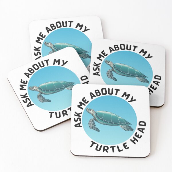 Item preview, Ask Me About My Turtle Head designed and sold by ImaginedCo.