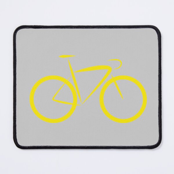 Item preview, Stylised Racing Bike | Yellow Grey designed and sold by SJ Designs.