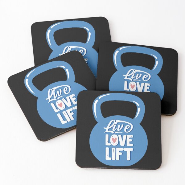 Item preview, Live Love Lift Kettlebell Fitness designed and sold by MooonTees.