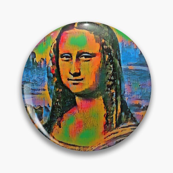 Item preview, "Mona Lisa (41)" an iconic Renaissance painting reimagined. designed and sold by thalasson.