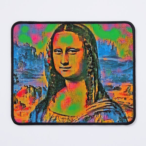 Item preview, "Mona Lisa (41)" an iconic Renaissance painting reimagined. designed and sold by thalasson.
