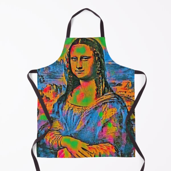 Item preview, "Mona Lisa (41)" an iconic Renaissance painting reimagined. designed and sold by thalasson.