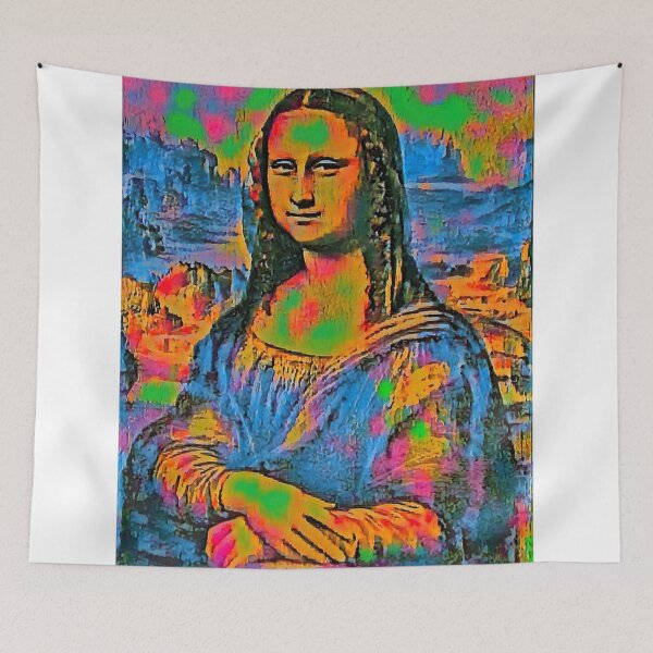 Item preview, "Mona Lisa (41)" an iconic Renaissance painting reimagined. designed and sold by thalasson.
