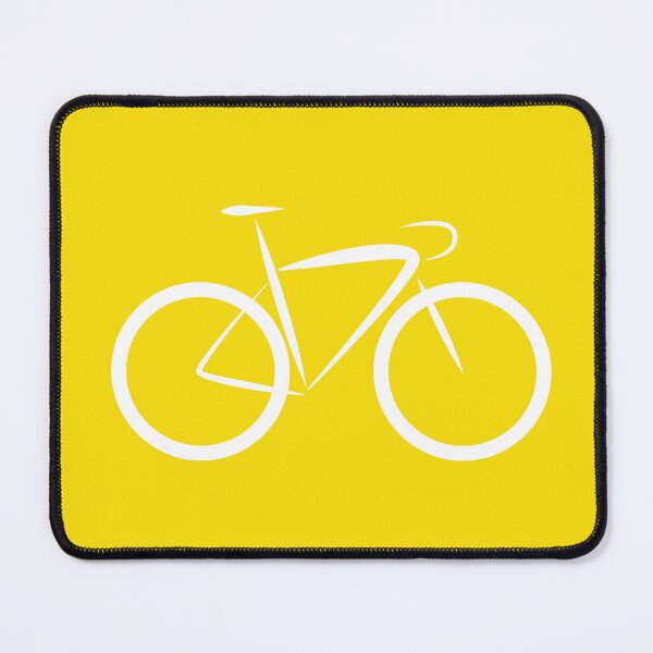 Item preview, Stylised Racing Bike | White Yellow designed and sold by SJ Designs.