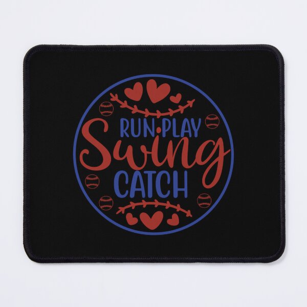 Item preview, Run Play Swing Catch Sticker designed and sold by TerriPhantasm.