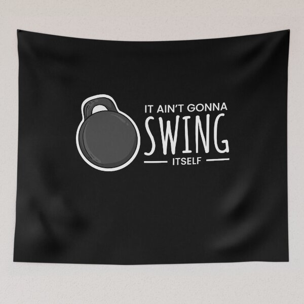 Item preview, Swing It Self Kettlebell Fitness designed and sold by MooonTees.