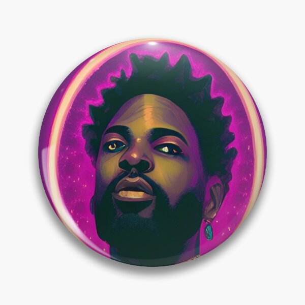 Artikelvorschau, Afropunk King Cyborg AI Art Design entworfen und verkauft von boopsblunt.