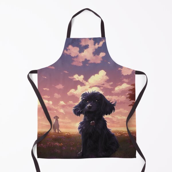 Item preview, Dog in a Field - Anime - Manga designed and sold by PeanutArtCorner.