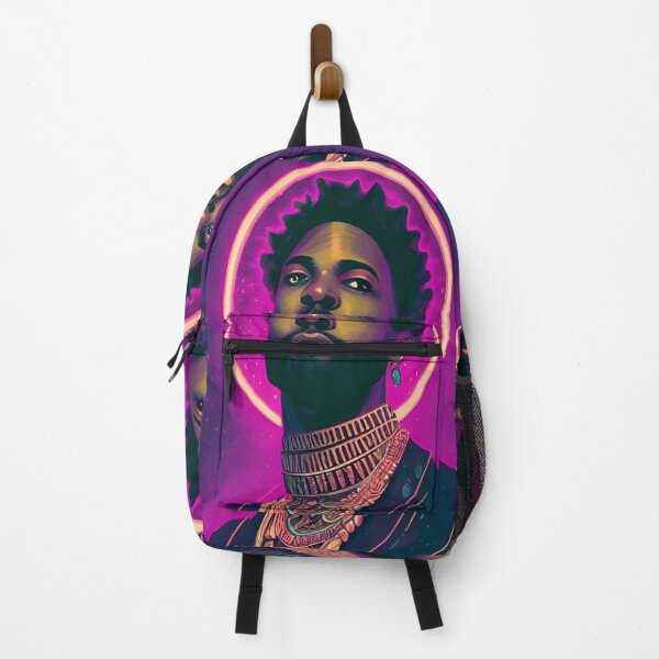 Item preview, Afropunk King Cyborg AI Art Design designed and sold by boopsblunt.
