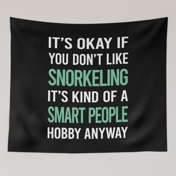Item preview, Smart People Hobby Snorkeling Snorkelling Snorkel Snorkeler designed and sold by RonaldEwing4782.
