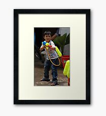 Super Soaker Framed Print