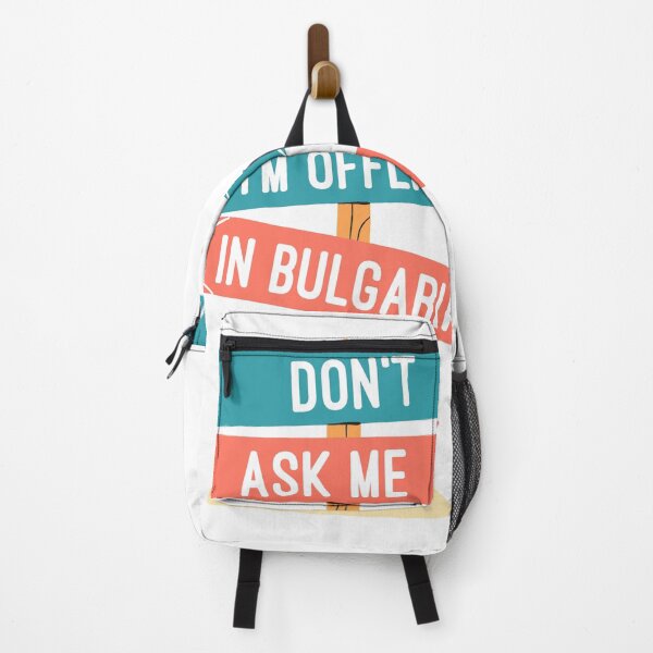 Item preview, Don't Ask Me I'm Offline In Bulgaria - Funny Beach Sign Quote designed and sold by Gummy Bear Gift Shop.