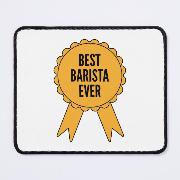 Item preview, Best Barista Ever Gold Medal Achievement designed and sold by SVPOD.