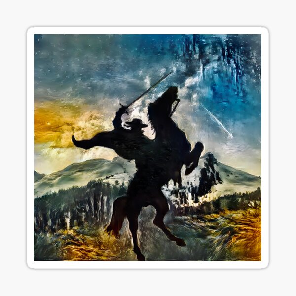 Vista previa del artículo con la obra «La leyenda del Zorro», diseñado y vendido por JosAwestuff.