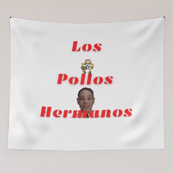 Item preview, Los Pollos Hermanos - white logo designed and sold by Osas Shop.
