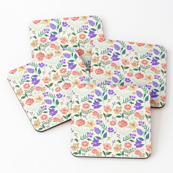 Item preview, Floral pattern designed and sold by elyomys.