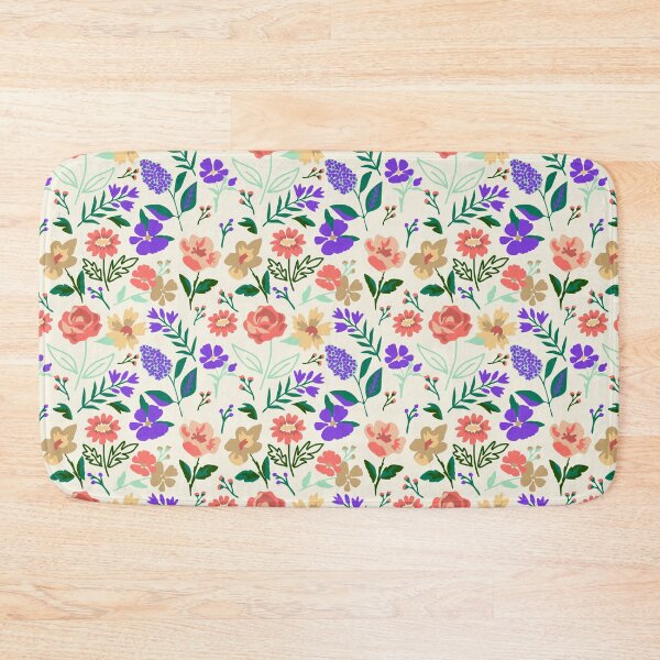 Item preview, Floral pattern designed and sold by elyomys.