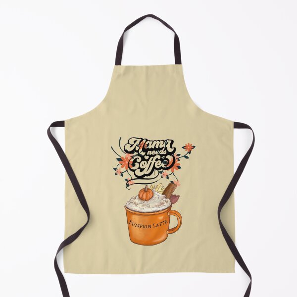 Item preview, Moma Needs Coffee Fall Pumpkin Latte designed and sold by LanaDevon.