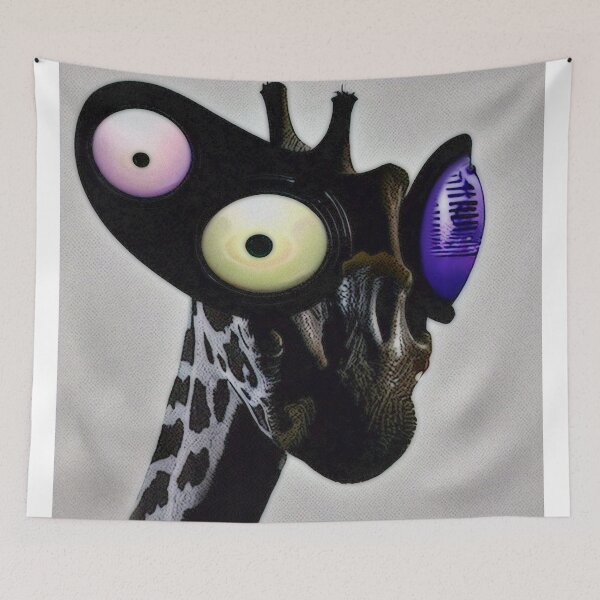 Item preview, 3 eyes giraffe designed and sold by imagincrazy.