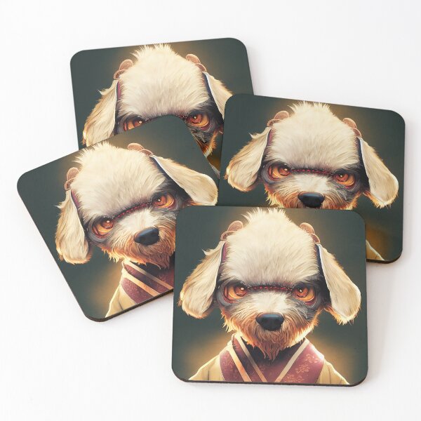 Item preview, Dog Samurai - Anime- realistic designed and sold by PeanutArtCorner.