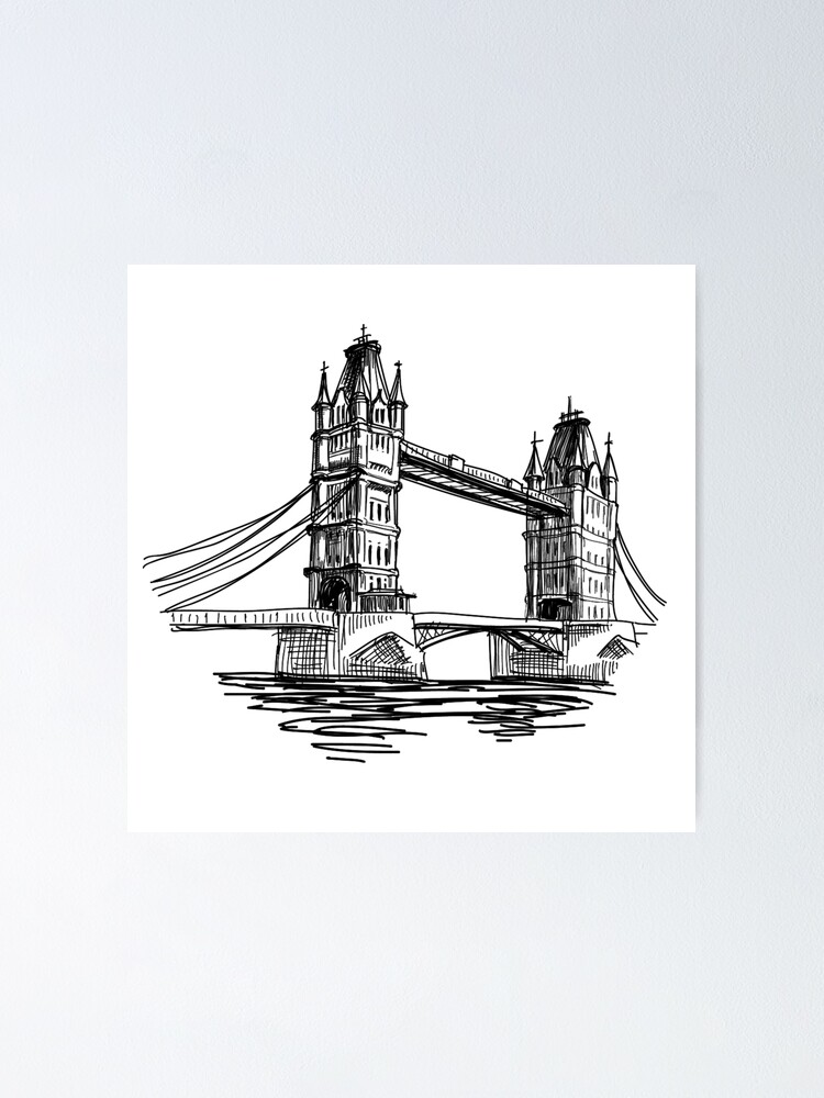Thumbnail 1 of 3, Poster, LONDON designed and sold by SarahQuintana.