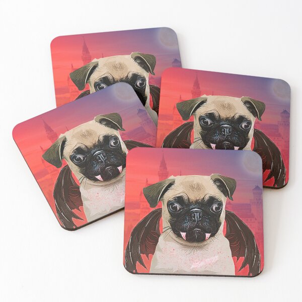 Item preview, Vampire Pug designed and sold by L'art Designs.