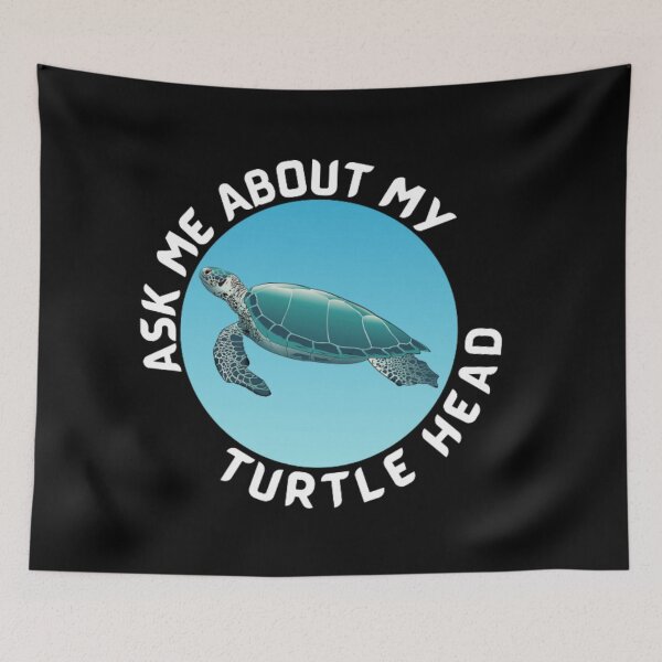 Item preview, Ask Me About My Turtle Head designed and sold by ImaginedCo.