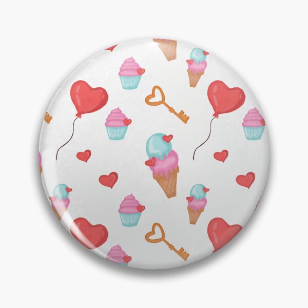 Item preview, Cute ice cream pattern white background designed and sold by jullypaivadraws.